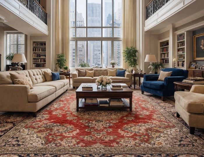 luxury silk rugs